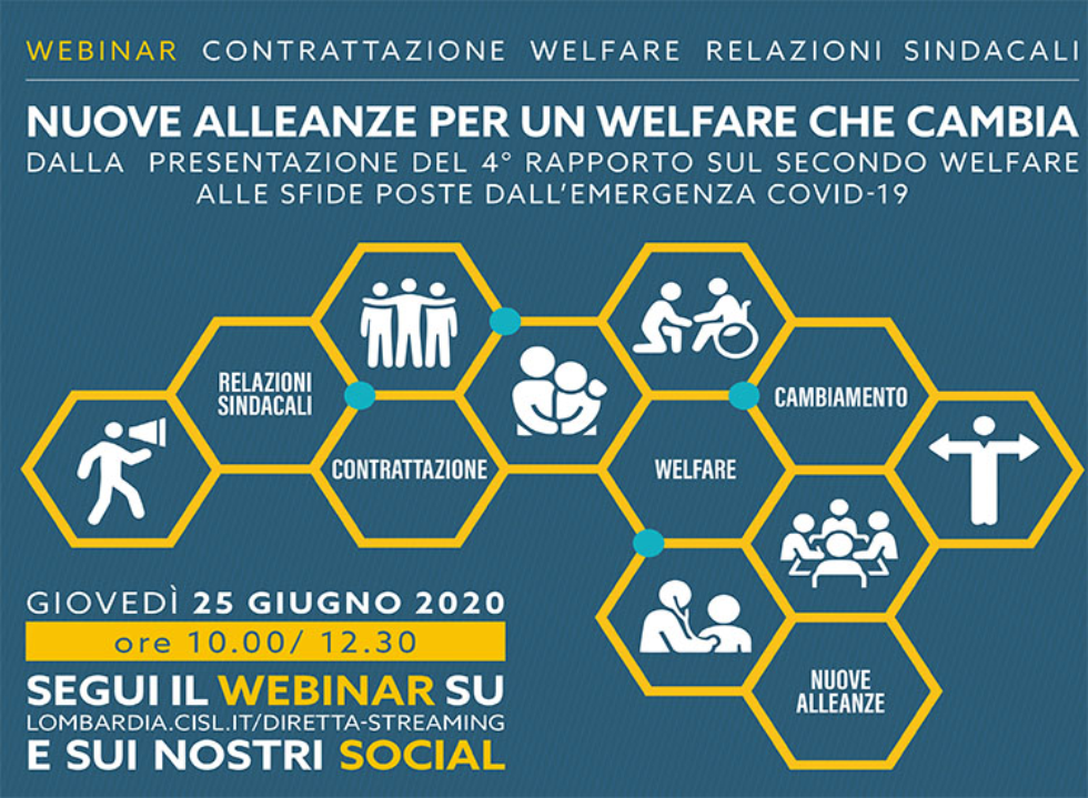 25 giugno: contrattazione e secondo welfare in diretta on line 