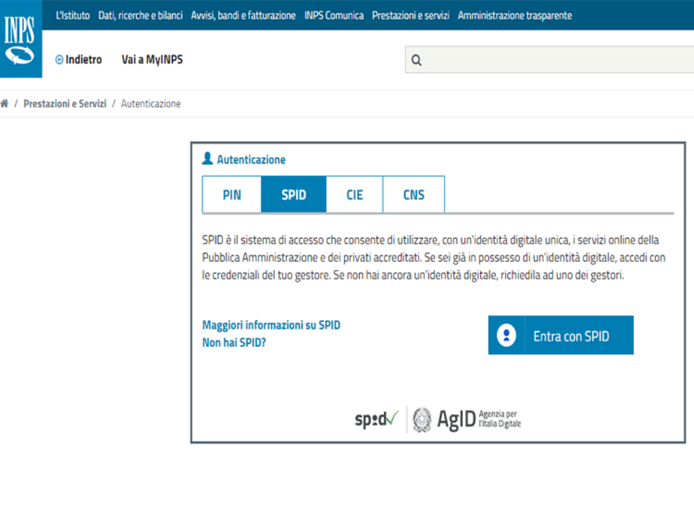 Il sistema Spid sarà la sola credenziale d’accesso anche per i servizi Inps