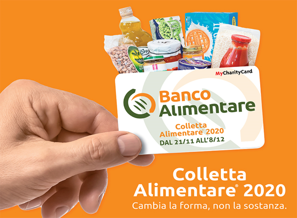 Colletta alimentare 2020: quest'anno dal 21 novembre all'8 dicembre con le gift card