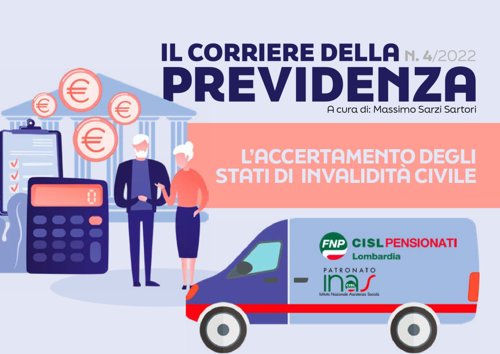Il corriere della previdenza: l'accertamento degli stati di invalidità civile