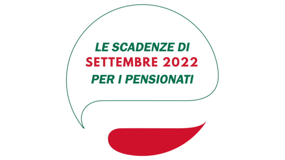 Le scadenze 2022 per i pensionati