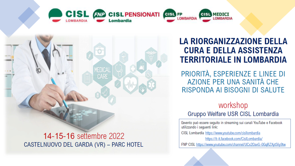La riorganizzazione della cura e della assistenza territoriale in Lombardia