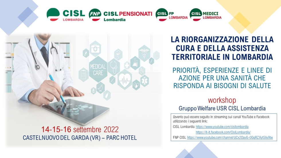 La riorganizzazione della cura e della assistenza territoriale in Lombardia