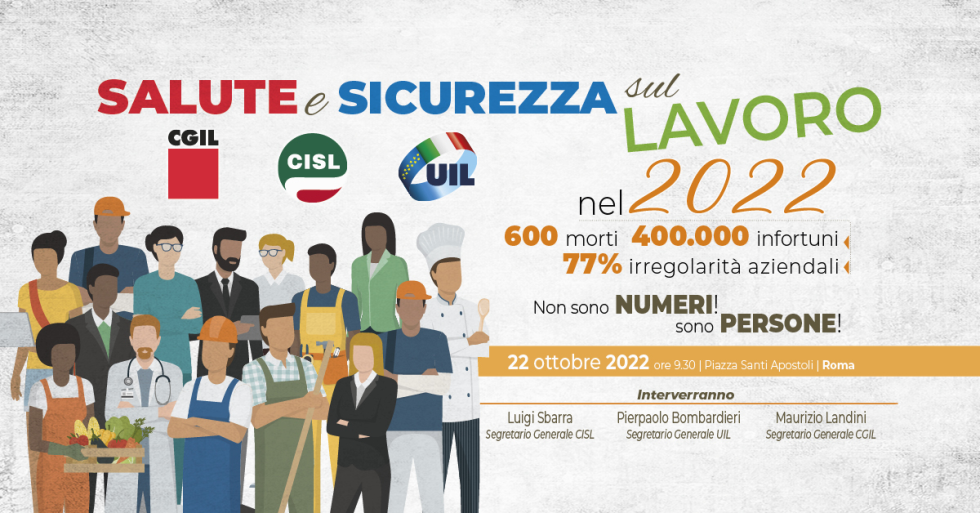 Salute e sicurezza sul lavoro nel 2022