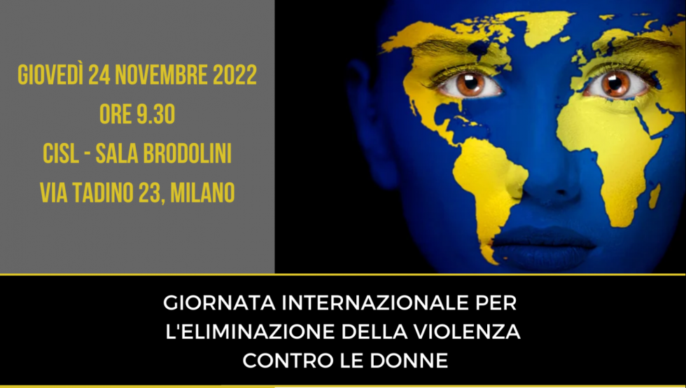 Iniziativa a Milano: Giornata Internazionale per l'eliminazione della violenza contro le donne