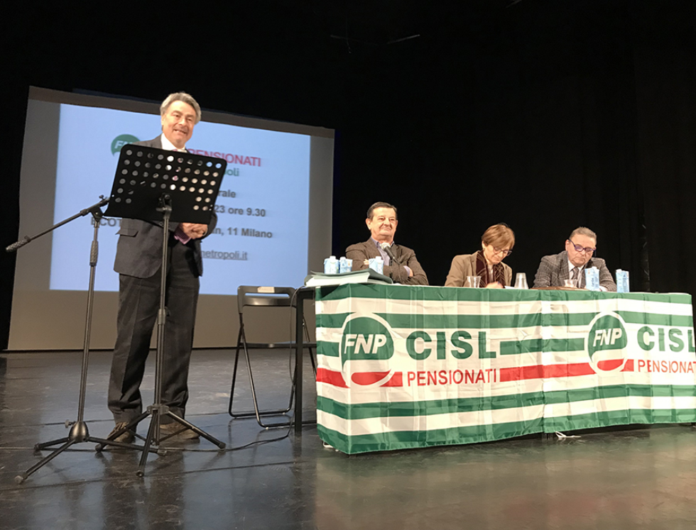 Marino Perotta entra nella segreteria di Fnp Cisl Milano Metropoli, succede a Franco Desiante