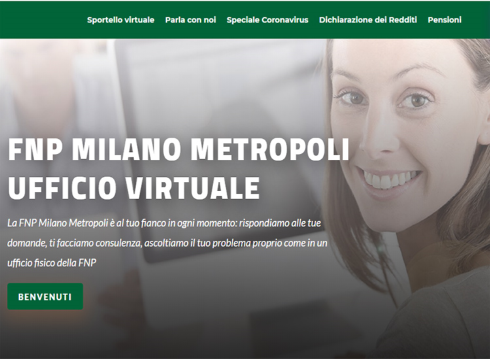Sportello virtuale per gli utenti a cura del sindacato pensionati Milano Metropoli