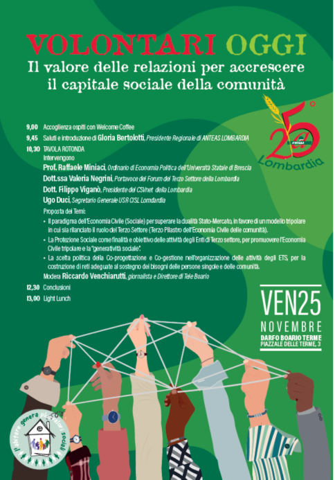 25° Anniversario di Anteas Lombardia 