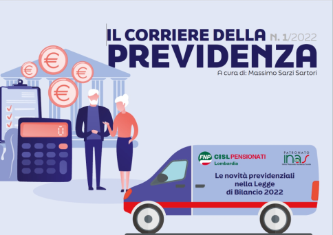 Novità previdenziali nella Legge Bilancio 2022