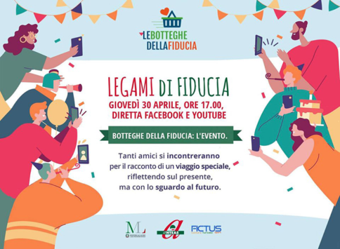 Botteghe della fiducia: evento on line di Anteas giovedì 30 aprile