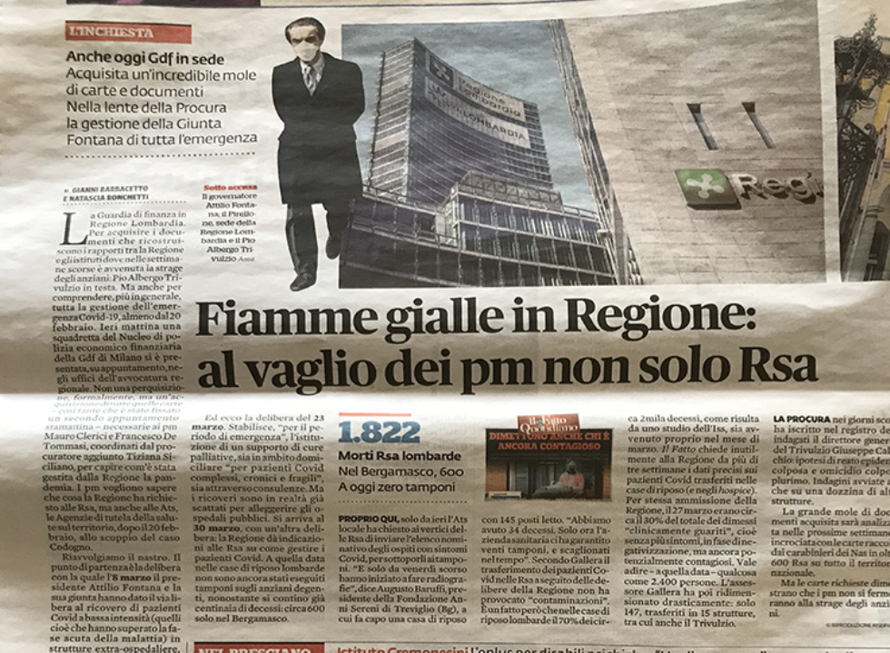 Il Fatto Quotidiano 16 aprile 2020