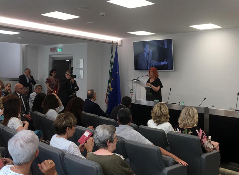 Patrizia Volponi a Roma il 3 luglio 2019