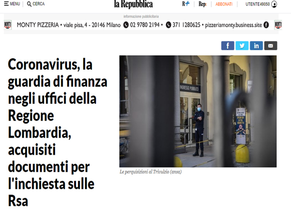 Repubblica 15 aprile 2020